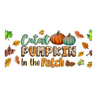 cutest pumpkin in the patch lebbey glass | Teevron
