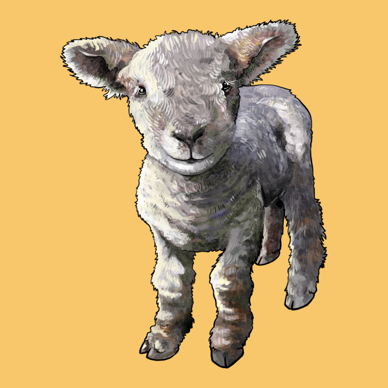 Southdown Baby Sheep Vintage Hoodie by LillyAllenDesigns | Teevron