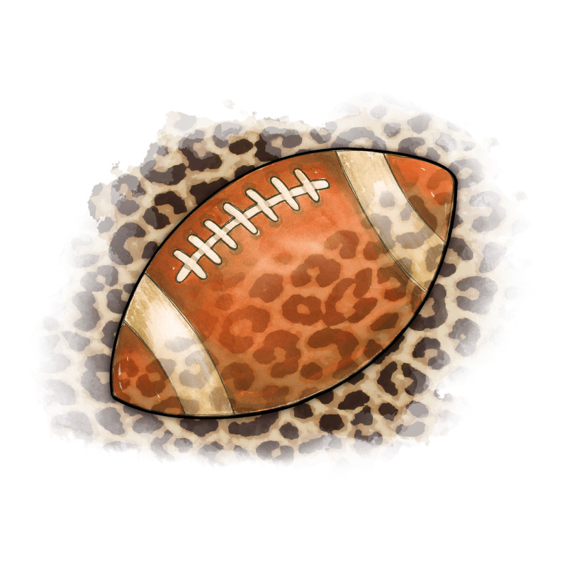 American Football Leopard Zipper Hoodie by CowCowDesign | Teevron