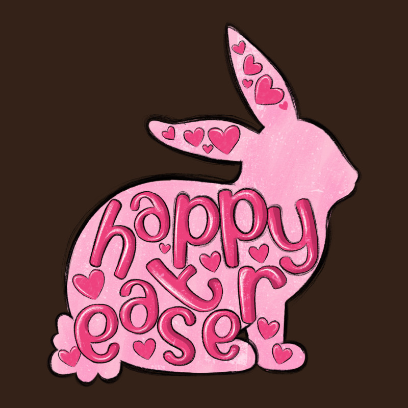 Happy Easter Rabbit Heavy Core Tee by MaliasSmallBusiness | Teevron
