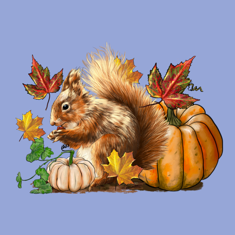 Fall Squirrel Classic Tee by LillyAllenDesigns | Teevron