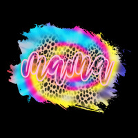Mama Tie Dye Leopard Zipper Hoodie | Teevron