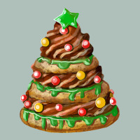 Chocolate Christmas Cookie Cake Heavyweight Hoodie | Teevron