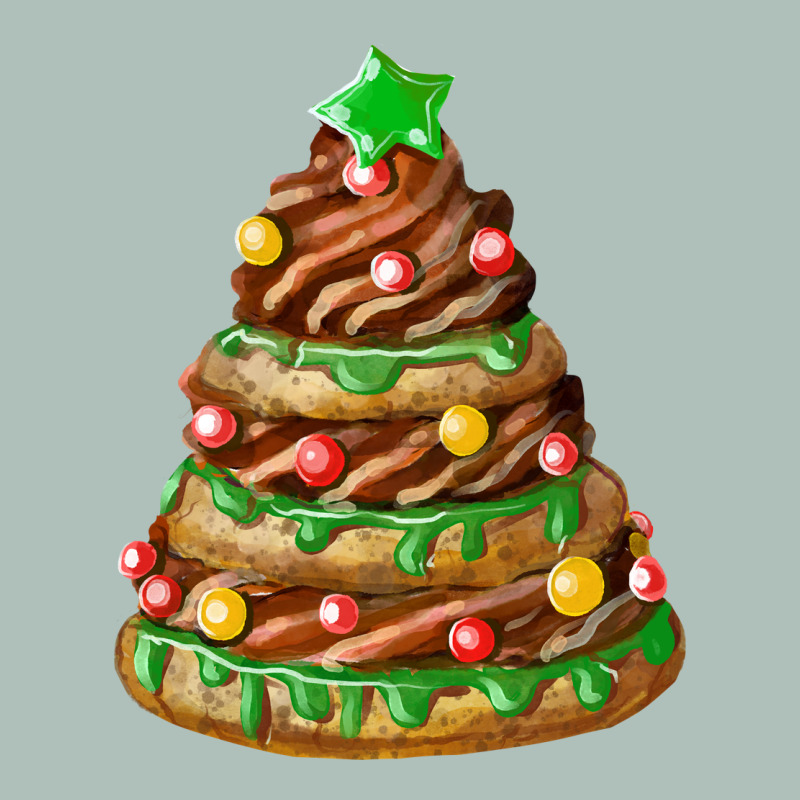 Chocolate Christmas Cookie Cake Heavyweight Hoodie by FaDigitalArtStudio | Teevron