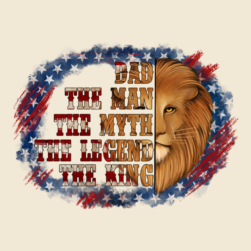 Dad The Man American Flag Ladies Tee by Jasminsmagicworld | Teevron