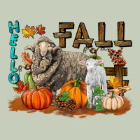 Hello Fall Merino Wool Sheep Classic Tee | Teevron