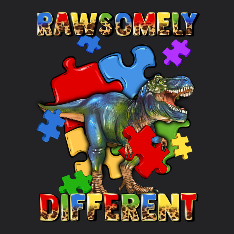 Rawsomely Different Autism T Rex Vintage Tee by Artiststas | Teevron