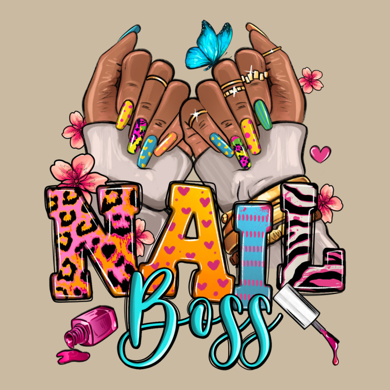 Afro Woman Nail Boss Long Sleeve Tee by RanaPortraitStore | Teevron