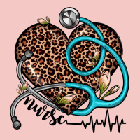 Nurse Leopard Heart Urban Heavy Tee | Teevron