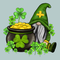 St Patricks Gnome And Pot Of Gold Heavy Core Tee | Teevron