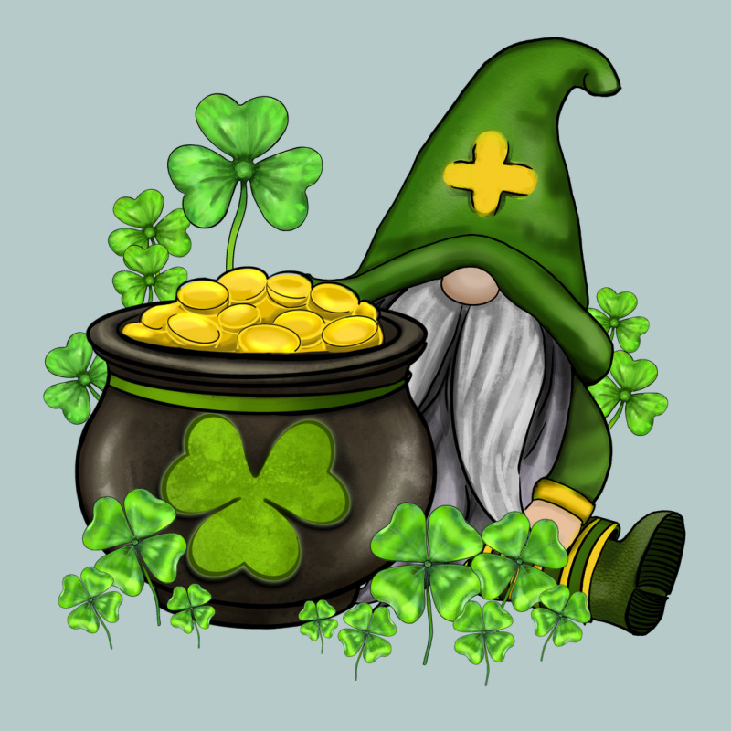 St Patricks Gnome And Pot Of Gold Heavy Core Tee by AdoDesignShop | Teevron