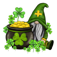st patricks gnome and pot of gold | Teevron