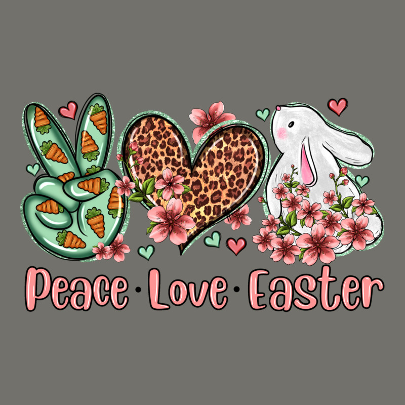 Easter Day Peace Love Easter Premium Hoodie by OliviaCreatesArt | Teevron