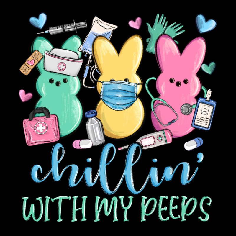 Chillin With My Peeps Heavy Core Tee by MaliasSmallBusiness | Teevron