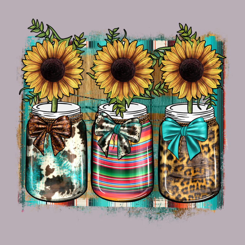 Mason Jar, Sunflower Vintage Tee by JahusDesignShop | Teevron