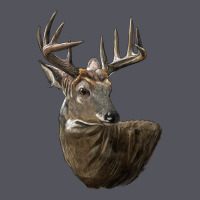 White Tailed Buck Deer Head Vintage Hoodie | Teevron