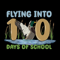 Flying Into 100 Days Of School Premium Tee | Teevron
