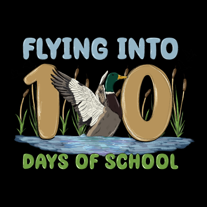 Flying Into 100 Days Of School Premium Tee by MaliasSmallBusiness | Teevron