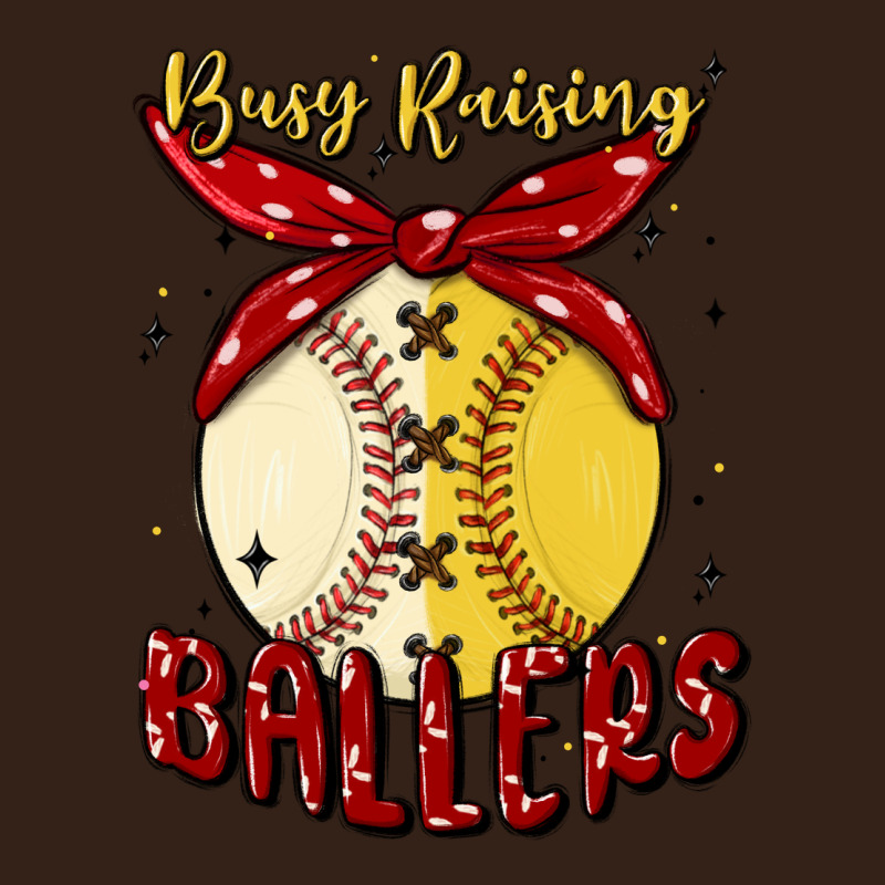 Busy Raising Ballers Malia Heavy Core Tee by MaliasSmallBusiness | Teevron