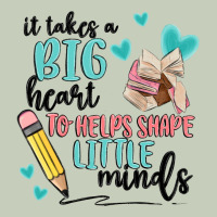 It Takes A Big Hearts To Helps Shape Little Minds Ladies Tee | Teevron