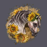 Arabian Horse With Sunflowers Vintage Hoodie | Teevron