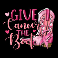 Give Cancer The Boot Heavy Core Tee | Teevron