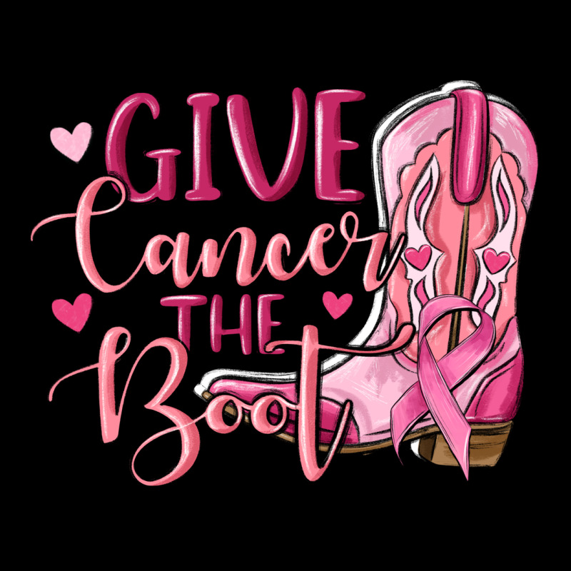 Give Cancer The Boot Heavy Core Tee by MaliasSmallBusiness | Teevron