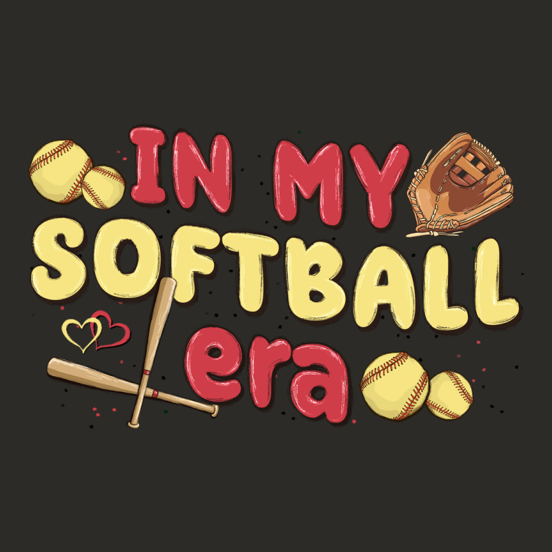In My Softball Era Heavy Core Tee by MaliasSmallBusiness | Teevron