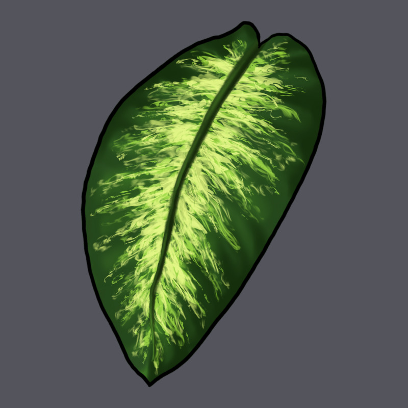 Dumb Cane Leaf Vintage Hoodie by LillyAllenDesigns | Teevron