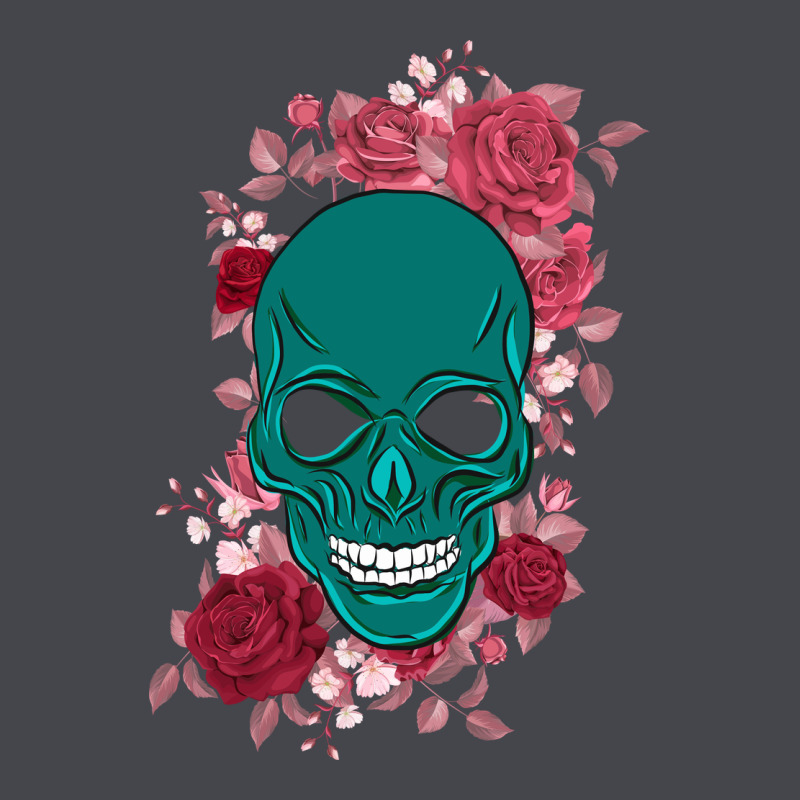 Skull With Flowers Long Sleeve Tee by Bettercallsaul | Teevron