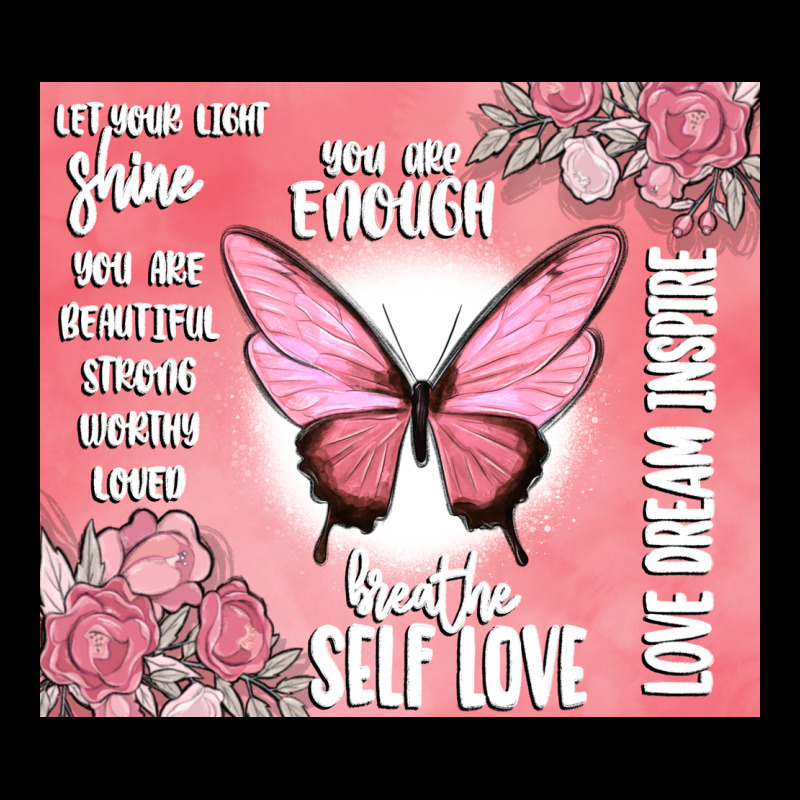 Self Love Ladies Tee by MaliasSmallBusiness | Teevron