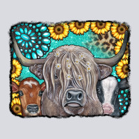 Cows Glitter Turquoise Leopard Sunflowers Zipper Hoodie | Teevron