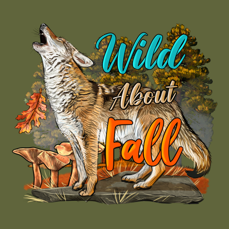 Wild About Fall Coyote Classic Tee by LillyAllenDesigns | Teevron