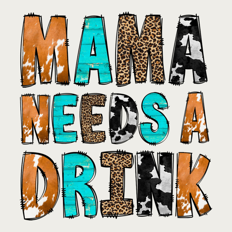 Mama Needs A Drink Zipper Hoodie by CowCowDesign | Teevron