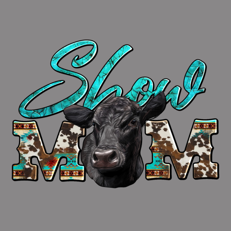 Show Mom Aztec Cowhide Black Angus Vintage Tee by Artiststas | Teevron