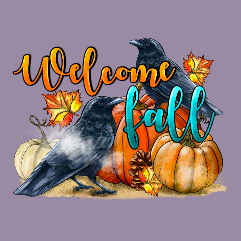 Welcome Fall With Crow Classic Tee by LillyAllenDesigns | Teevron