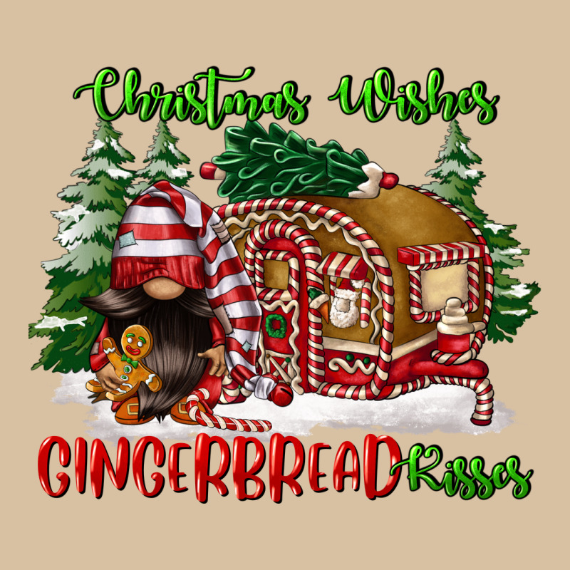 Christmas Wishes Gingerbread Kisses Heavyweight Hoodie by FaDigitalArtStudio | Teevron