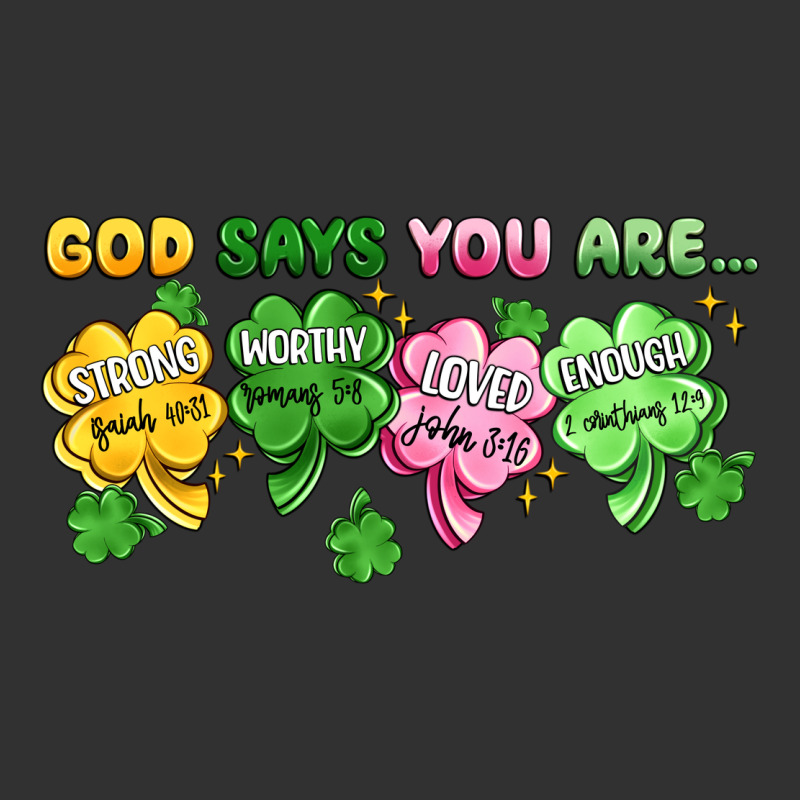 St. Patrick's Day God Says You Are Urban Heavy Tee by Artiststas | Teevron