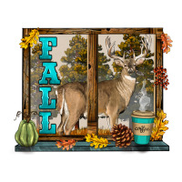 White Tailed Buck Fall | Teevron