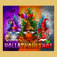 Happy Hallothanksmas Premium Sweatshirt | Teevron