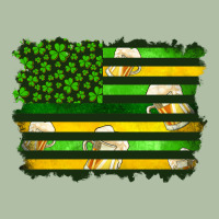 St Patrick's Day American Flag Urban Heavy Tee | Teevron