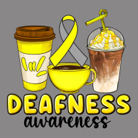 Deafness Awareness Coffee Cups Vintage Tee | Teevron