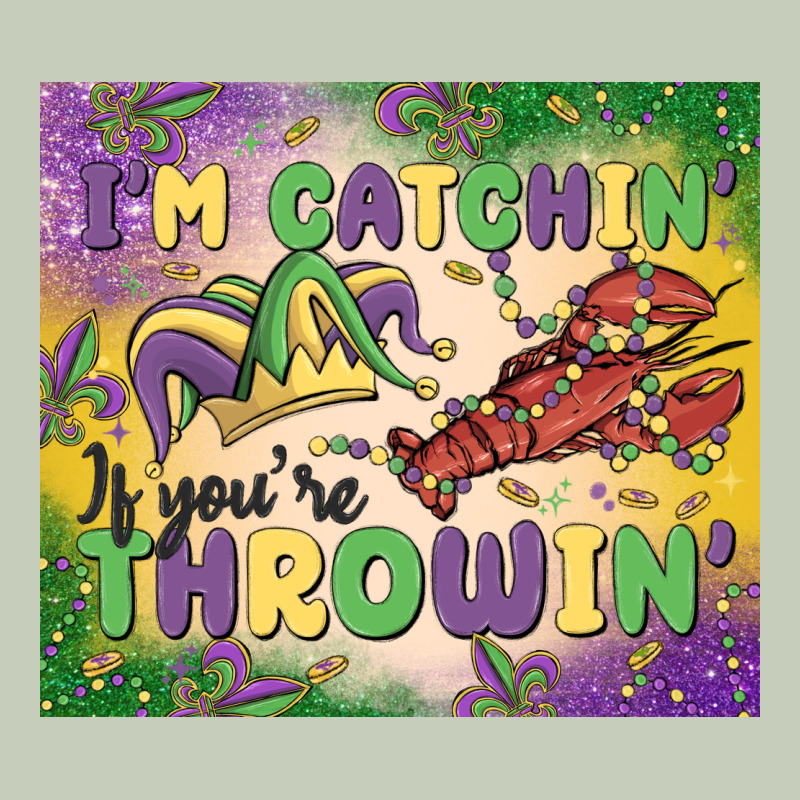 I'm Catchin' If You're Throwin Ladies Tee by MaliasSmallBusiness | Teevron