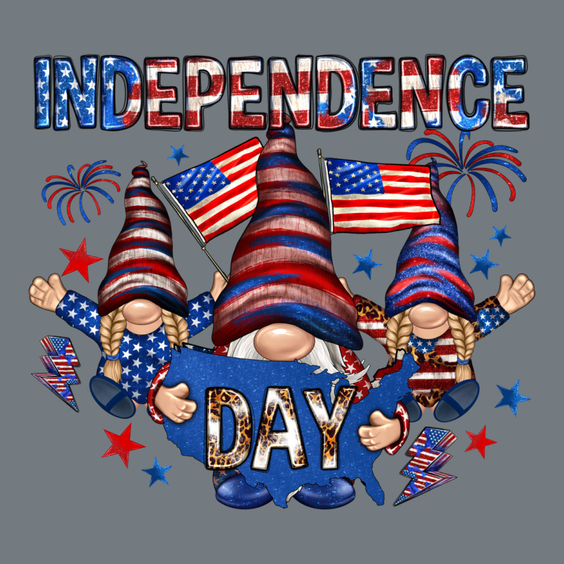 Independence Day With Gnomies Heavyweight Sweatshirt by HowdyJamesFarm | Teevron
