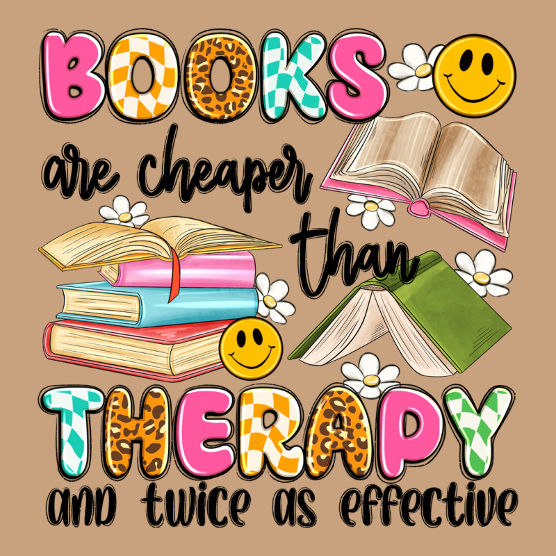 Books Are Cheaper Than Therapy And Twice As Effective Vintage Tee by Artiststas | Teevron