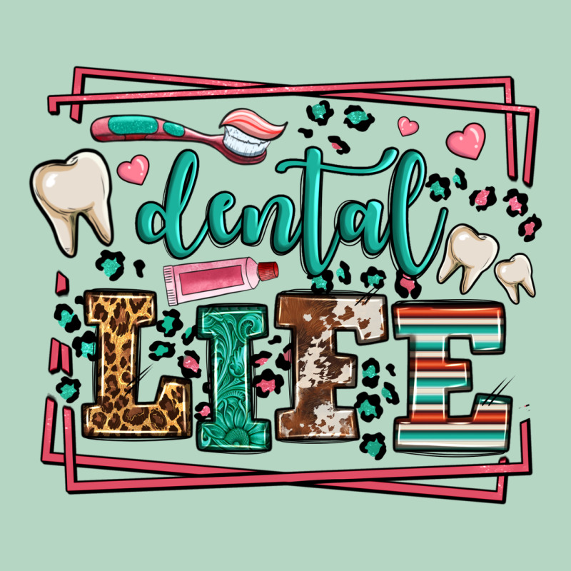 Dental Life Leopard Frame Classic Tee by LillyAllenDesigns | Teevron