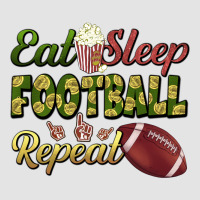 Eat Sleep Football Repeat Premium Sweatshirt | Teevron