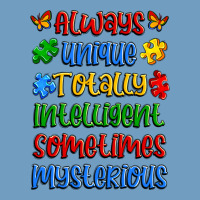 Always Unique Totally Intelligent Sometimes Myster Urban Heavy Tee | Teevron