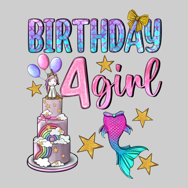 Birthday Girl 4 Premium Sweatshirt by BundleAndBundleShop | Teevron