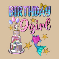 Birthday Girl 9 Heavyweight Hoodie | Teevron